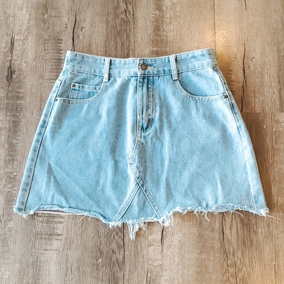 Princess Polly Denim Jean Mini Skirt - Picture 2 of 5